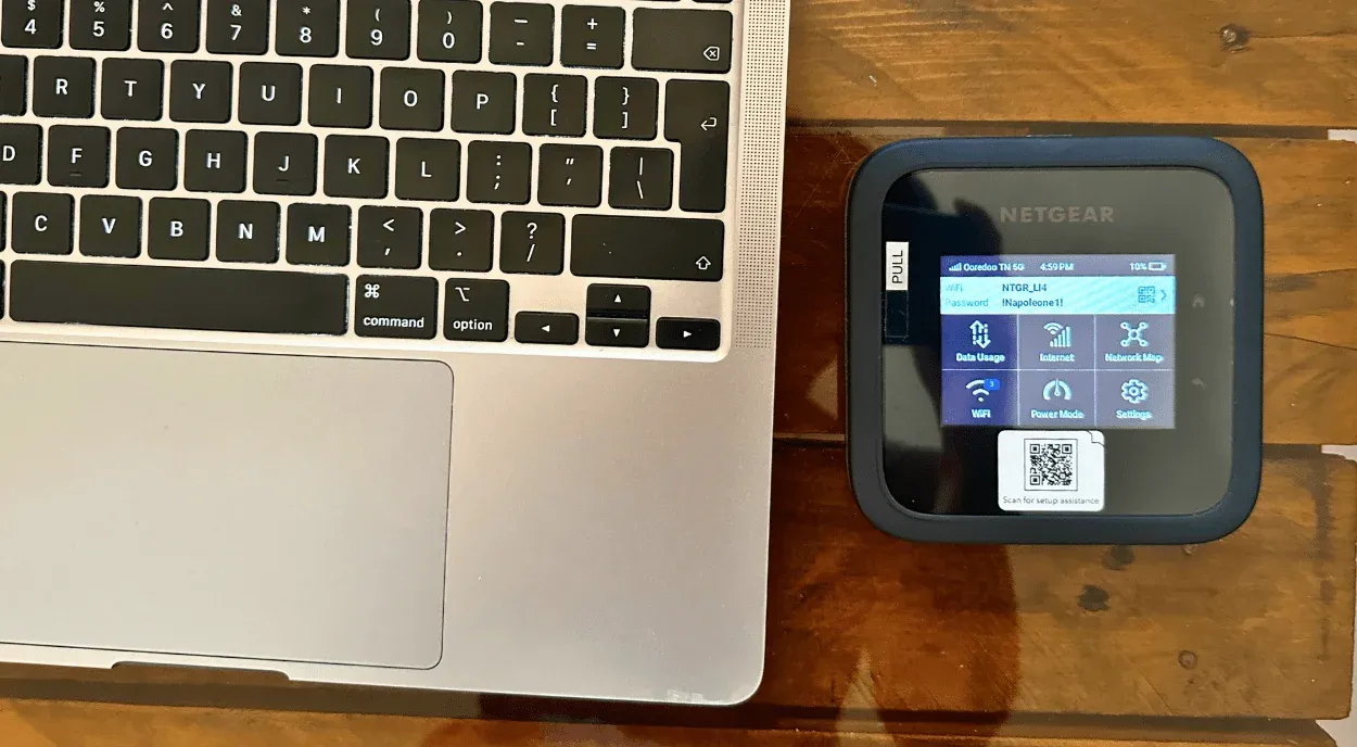 Nighthawk M6 Pro Interface