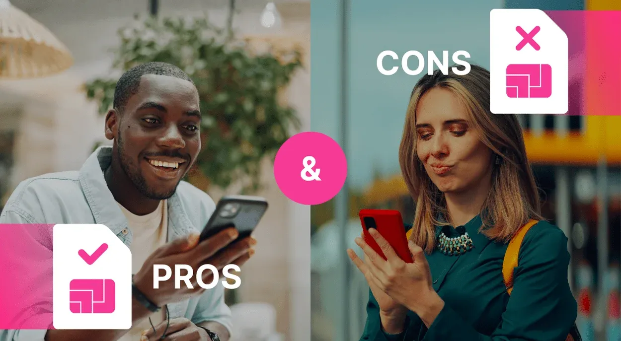 Pros and Cons of eSIMs for International Travel