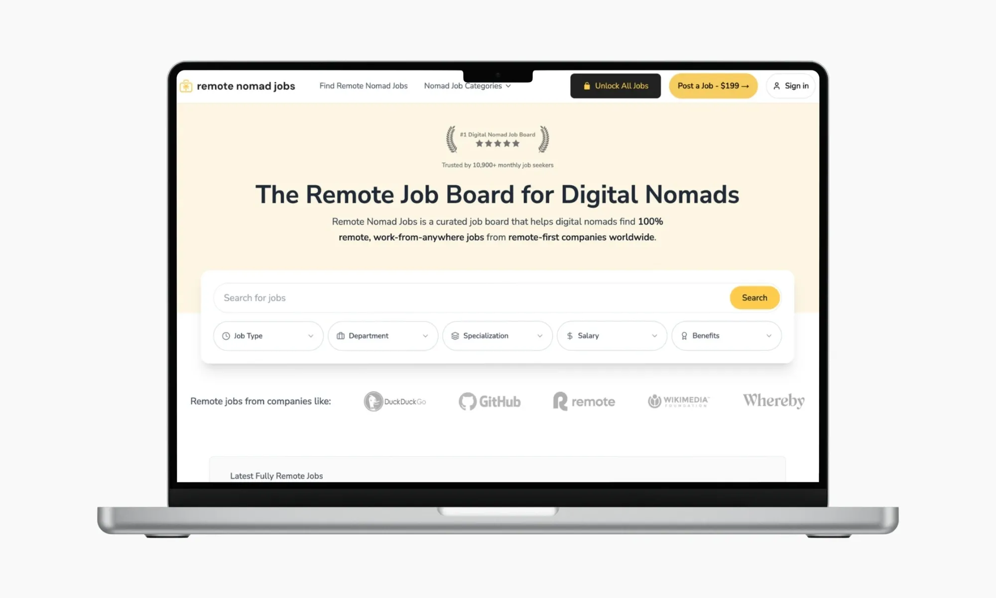 Remote Nomad Jobs