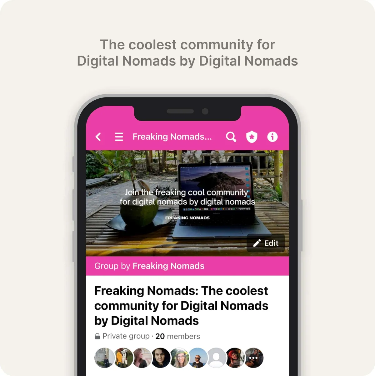 Join our FREE Facebook Group For Digital Nomads