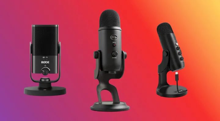 Best noise-cancelling microphones with a gradient backgr