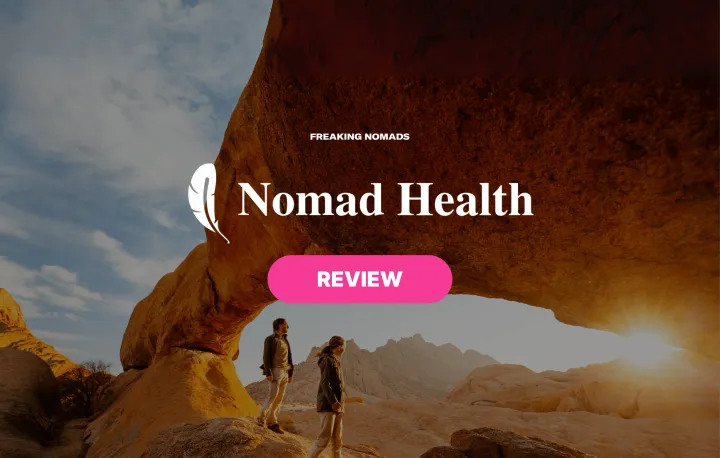 Nomad Health International Insurance by SafetyWing review article cover