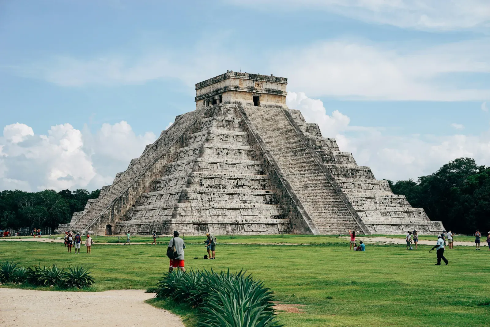Chichen Itza, una delle rovine Maya in Messico