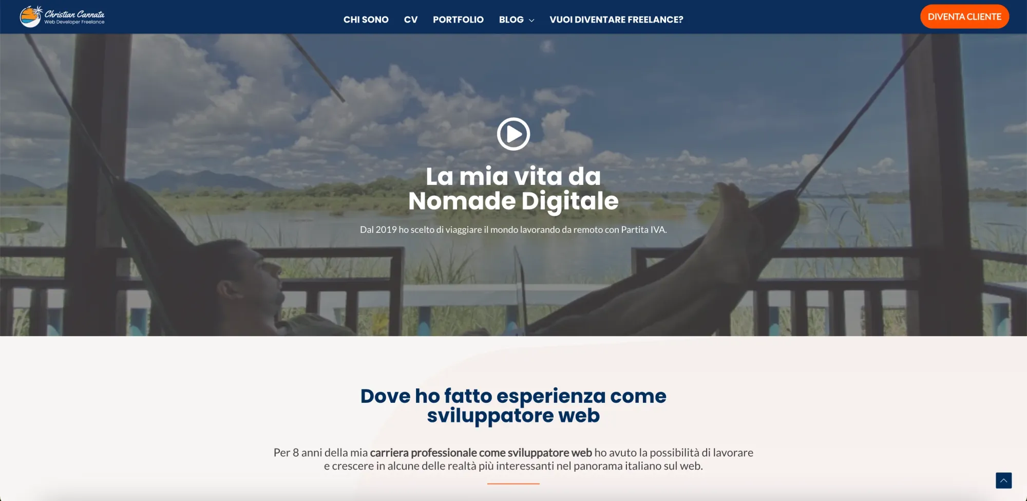 christiancannata.com, un blog di un nomade digitale italiano