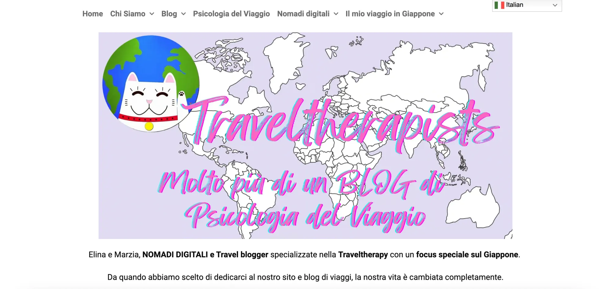 traveltherapists, un blog di due nomadi digitali italiani