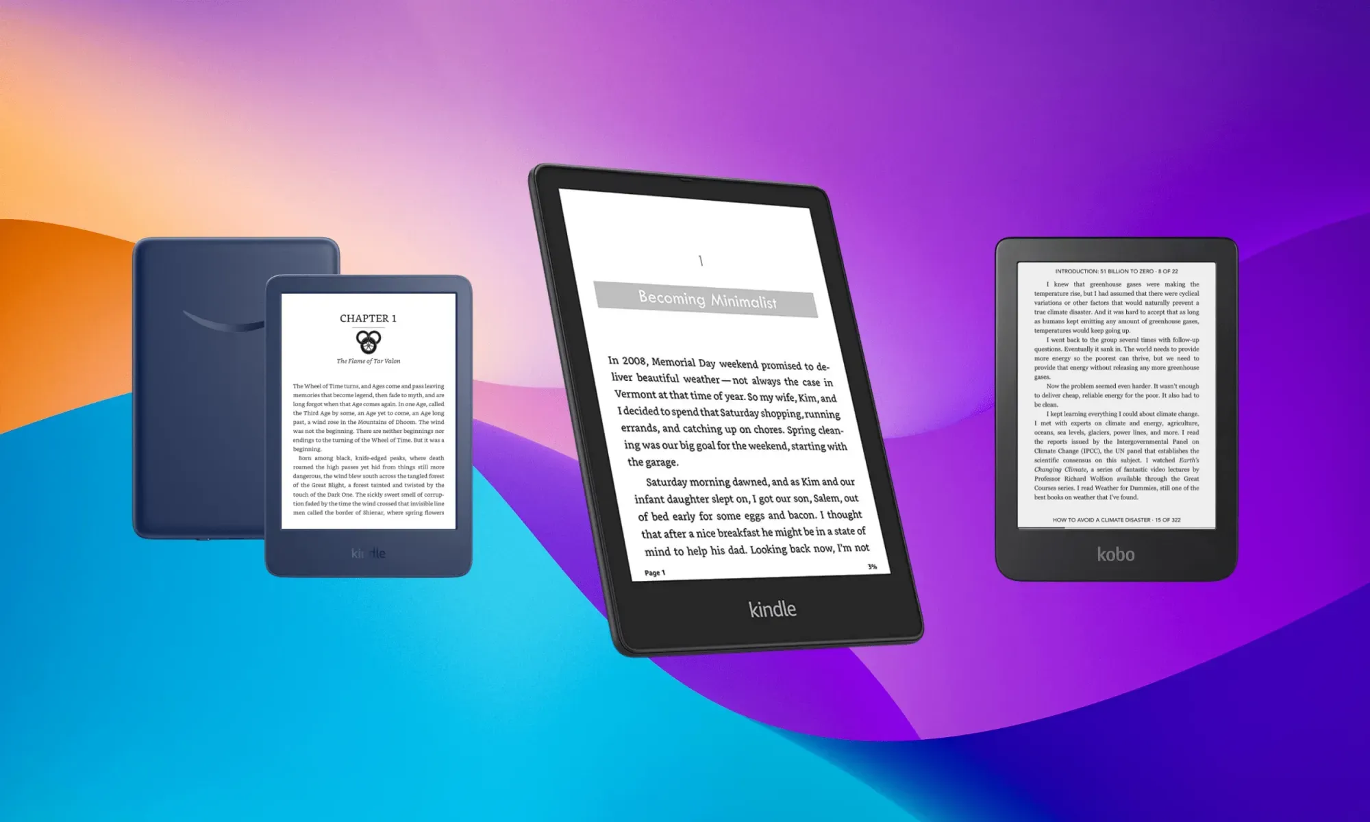 i migliori ereader da portare in viaggio