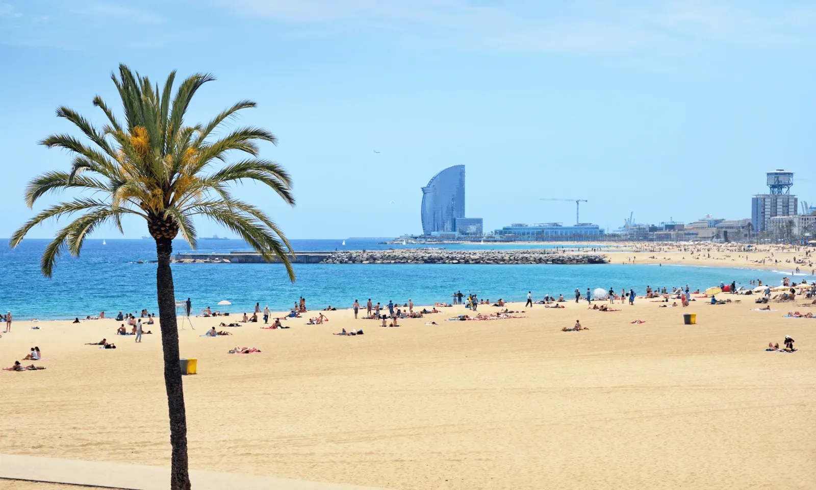 Spiaggia a Barcellona