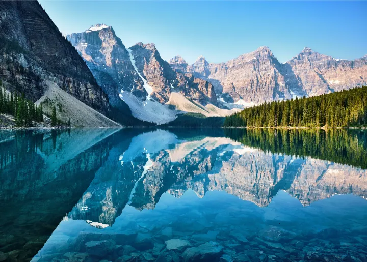 Immagine di un paesaggio canadese