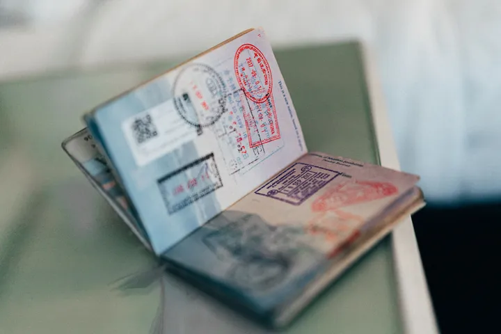 Immagine di un passaporto