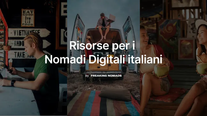 risorse, app e siti per i nomadi digitali italiani